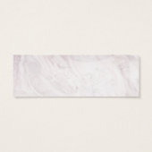 ホワイトゲートブライダルシャワーレジストリ挿入カード (裏面)