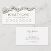 ホワイトゲートロイヤリティカード 名刺 (正面/裏面)