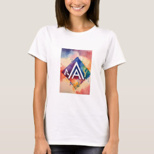 ホワイトコットンの女の子tシャツ tシャツ