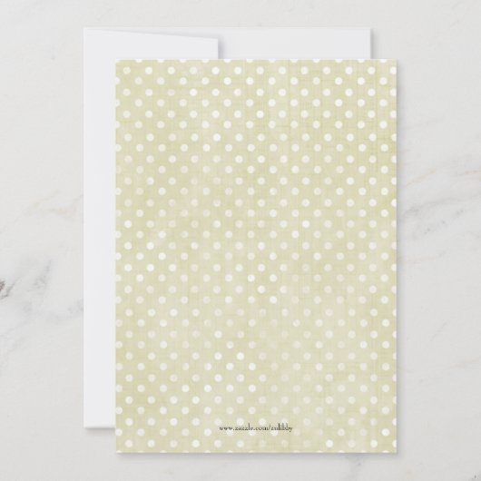 ホワイトコルセットランジェリーブライダルシャワー招待 招待状 (裏面)