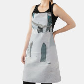 ホワイトコンクリートハウス エプロン (インサイチュ)