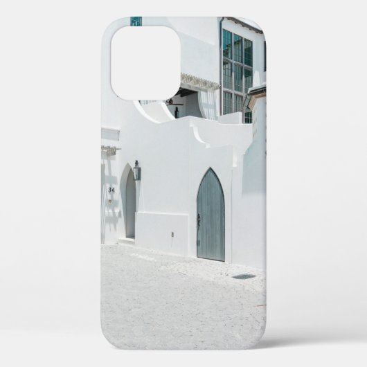 ホワイトコンクリートハウス Case-Mate iPhoneケース (裏面)