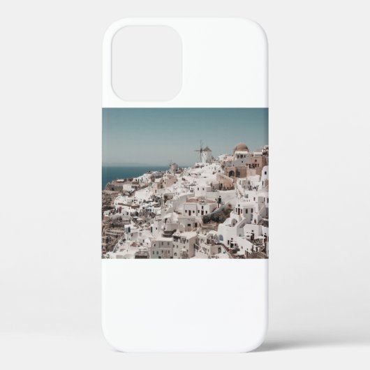 ホワイトコンクリート建物の空中撮影 Case-Mate iPhoneケース (裏面)
