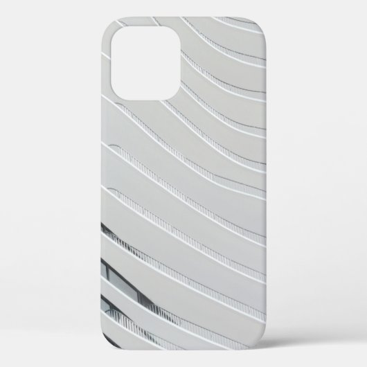 ホワイトコンクリート建物壁 Case-Mate iPhoneケース (裏面)