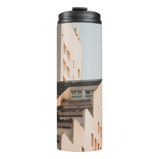 ホワイトコンクリート建物 タンブラー (正面)