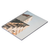 ホワイトコンクリート建物 ノートブック (左側)
