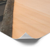 ホワイトコンクリート建物 ポスター (角)