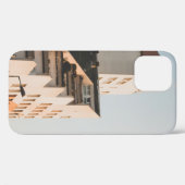 ホワイトコンクリート建物 Case-Mate iPhoneケース (裏面 (横))
