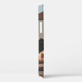 ホワイトコンクリート建物 Case-Mate iPhoneケース (裏面 / 右)