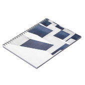 ホワイトコンクリート舗装 ノートブック (左側)