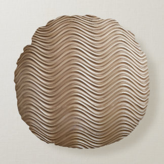 ホワイトコンクリート高層建物 ラウンドクッション