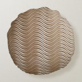 ホワイトコンクリート高層建物 ラウンドクッション (裏面)