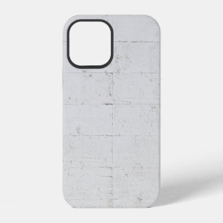ホワイトコン絵を描クリート壁コンクリート iPhone 12ケース