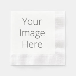 ホワイトコーインドカクテル紙ナプキンの作成 縁ありカクテルナプキン