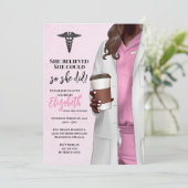 ホワイトコートメディカルスクール卒業招待状 招待状 (スタンド正面)