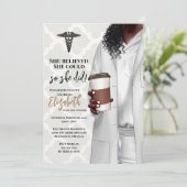 ホワイトコートメディカルスクール卒業招待状 招待状 (スタンド正面)