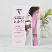 ホワイトコートメディカルスクール卒業招待状 招待状 (スタンド正面)