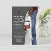 ホワイトコートメディカルスクール卒業招待状 招待状 (スタンド正面)