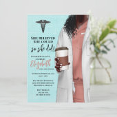 ホワイトコートメディカルスクール卒業招待状 招待状 (スタンド正面)