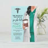 ホワイトコートメディカルスクール卒業招待状 招待状 (スタンド正面)