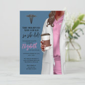 ホワイトコートメディカルスクール卒業招待状 招待状 (スタンド正面)