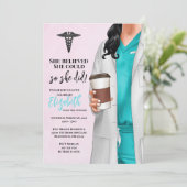 ホワイトコートメディカルスクール卒業招待状 招待状 (スタンド正面)