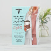 ホワイトコートメディカルスクール卒業招待状 招待状 (スタンド正面)