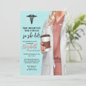 ホワイトコートメディカルスクール卒業招待状 招待状 (スタンド正面)