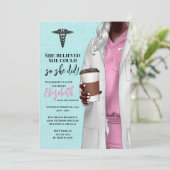 ホワイトコートメディカルスクール卒業招待状 招待状 (スタンド正面)