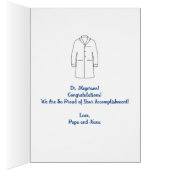 ホワイトコート医師おめでとう (内側 (右))