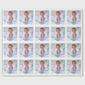 ホワイトコート式の写真 ラッピングペーパー (フラット)