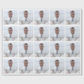 ホワイトコート式の医療写真 ラッピングペーパー (フラット)