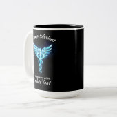 ホワイトコート式クリスタルメディカル ツートーンマグカップ (正面左)