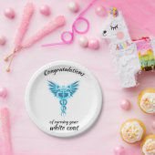 ホワイトコート式クリスタルメディカル ペーパープレート (パーティー)