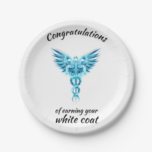 ホワイトコート式クリスタルメディカル ペーパープレート (正面)