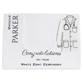 ホワイトコート式ドクターグラードおめでとう ラージペーパーバッグ (正面)