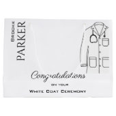 ホワイトコート式ドクターグラードおめでとう ラージペーパーバッグ (裏面)