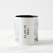 ホワイトコート式メディカルフォト名（年） ツートーンマグカップ (中央)