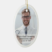 ホワイトコート式写真オーナメント セラミックオーナメント (右)