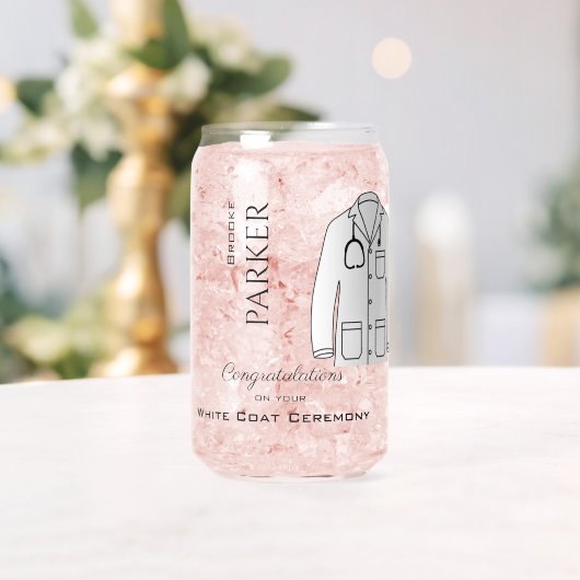 ホワイトコート式医師おめでとう ガラス缶 (インサイチュ (ウェディング))