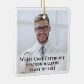 ホワイトコート式医療写真オーナメント セラミックオーナメント (右)
