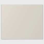 ホワイトコーヒ無地のー色 ラッピングペーパー (フラット)