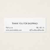 ホワイトコ数々のンパット列イヤリングディスプつるラード (裏面)