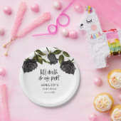 ホワイトゴシックハロウィーンブライダルシャワー ペーパープレート (パーティー)