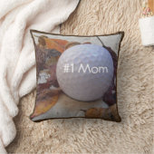 – ホワイトゴパーソナライズされたルフボール紅葉の名前 クッション (ブランケット)