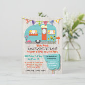 ホワイトゴミバチェロレッテbashパーティの招待状 招待状 (スタンド正面)