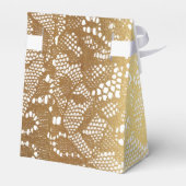 ホワイトゴールデングラムレース結婚式の引き出物サンキューユー フェイバーボックス (裏面サイド)