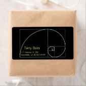 ホワイトゴールデンスパイラル ラベル (インサイチュ)