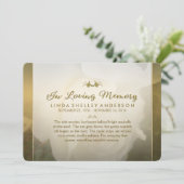 ホワイトゴールデンバラ追悼招待状 招待状 (スタンド正面)