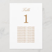 ホワイトゴールデンベージュゲスト名テーブルカード (裏面)